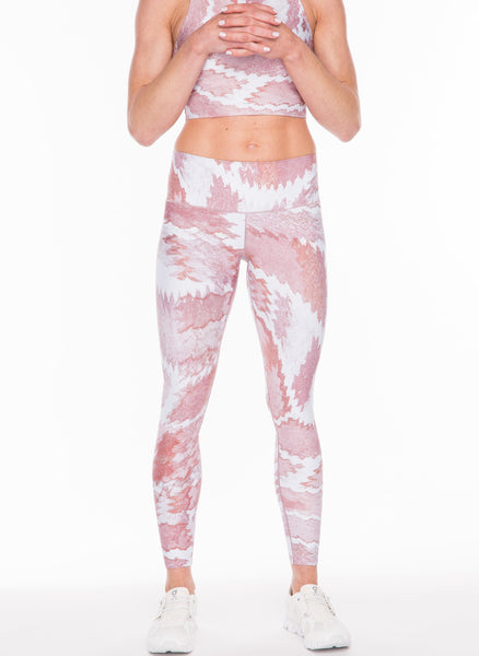 Clay Helix High-Waisted Yoga Pants