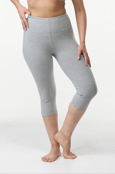 Power Capri Leggings | Grey