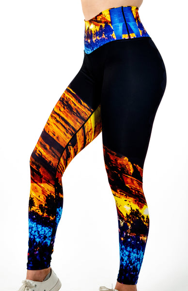 Red Rocks Concert High-Waisted Yoga Pants