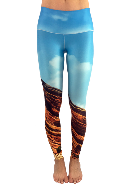 Red Rocks Daytime High-Waisted Yoga Pants